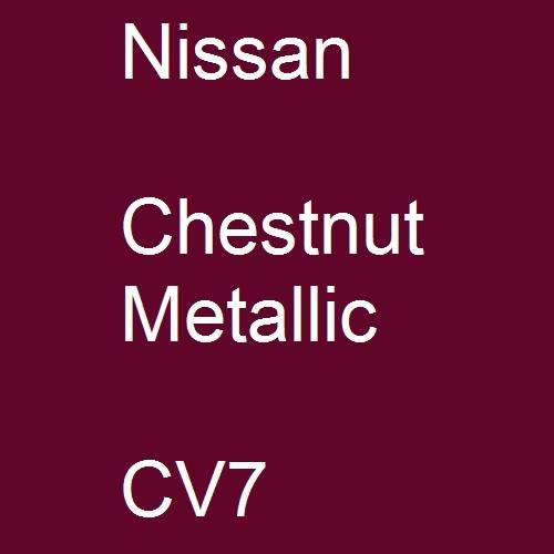 Nissan, Chestnut Metallic, CV7.